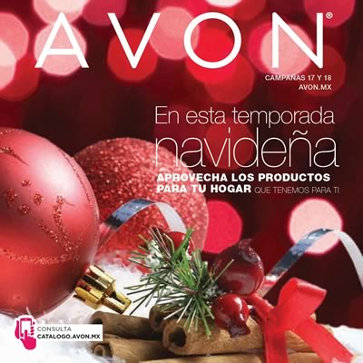 Catalogo Avon Mexico Campana Navidena C17 Y C18 De 2019