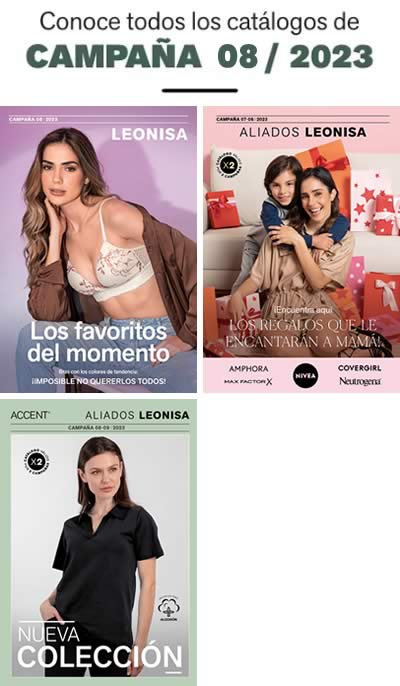 Catálogos LEONISA Campaña 8 de 2023 | Perú