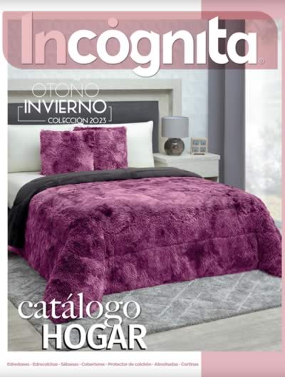 Catálogo Incognita Hogar Otoño Invierno 2023