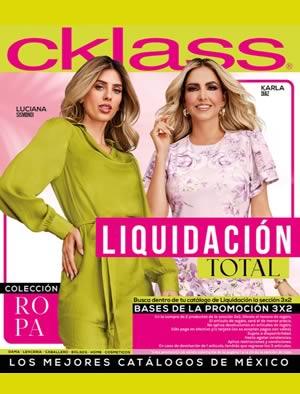 Catálogo Cklass: Liquidación Total de Ropa 2024 - Blusas, Vestidos, Pantalones