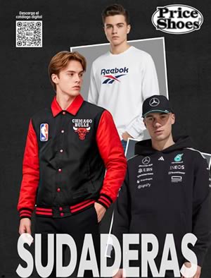 Catálogo PRICE SHOES Sudaderas Otoño Invierno 2025