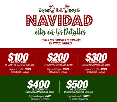 Price Shoes OFERTAS de Navidad 2018 en Calzado de Temporada