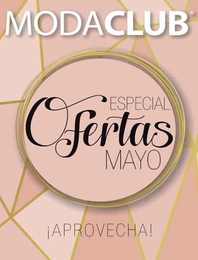 Catálogo Modaclub Ofertas de Mayo 2019 en Ropa de México