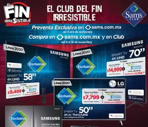 NUEVO) CATÁLOGO EL FIN IRRESISTIBLE SAMS CLUB NOVIEMBRE 2020 OFERTAS