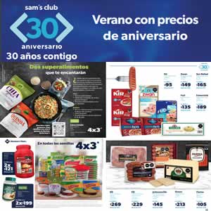 CATÁLOGO CUPONERA SAMS CLUB 28 JUNIO 2021 OFERTAS