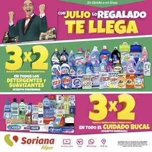 dividendo insondable Anuncio Julio Regalado Ofertas 2022 | Folleto Soriana Hiper del 27 de Mayo 2022