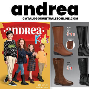 parilla pavo Descubrir Catálogo Andrea Infantil Kids Otoño Invierno 2022-2023
