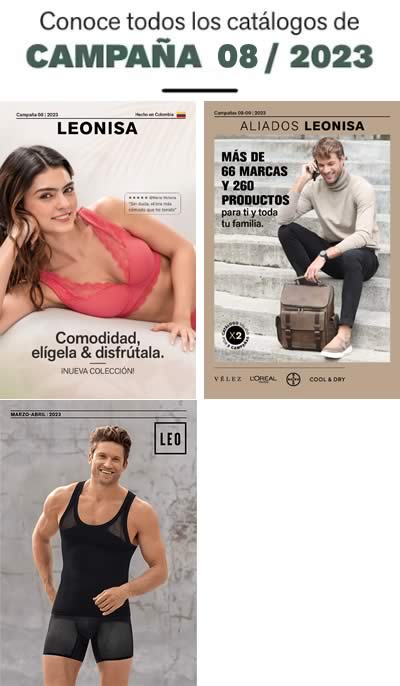 Catálogo Leonisa Campaña 8 2024 Colombia 