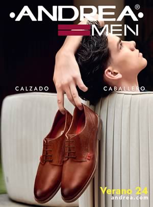 Catálogo ANDREA MEN Calzado Verano 2024 + PDF