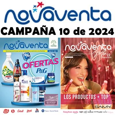 Catálogo NOVAVENTA Campaña 10 2024 [COLOMBIA] + PDF - OFICIAL