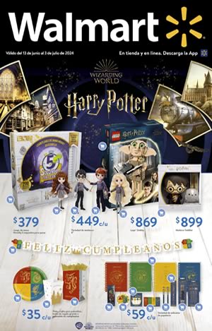 Folleto WALMART Especial Harry Potter 2024 [MÉXICO] + PDF