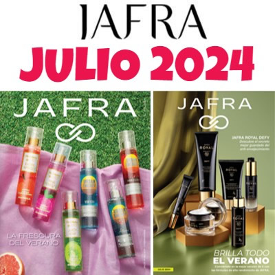 Catálogo JAFRA JULIO 2024 + PDF [MÉXICO, USA]