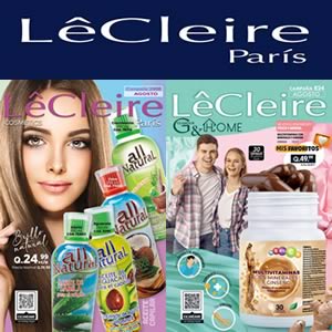 Catálogo LeCleire Cosmetics AGOSTO 2024 + PDF - OFICIAL