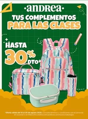 Catálogo Andrea Complementos Regreso a Clases 2025