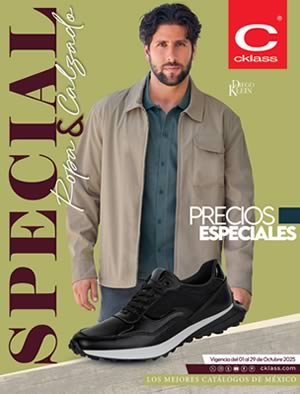 Catálogo Cklass Especial Caballero 2025 Ropa y Calzado