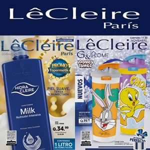 Catálogo LeCleire Cosmetics Noviembre 2025