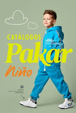 Catálogo PAKAR Niño Otoño Invierno 2025