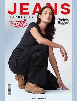 Folleto PRICE SHOES Jeans Encuentra tu Estilo 2025
