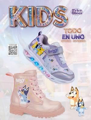 Catálogo PRICES SHOES Kids Todo en Uno Otoño Invierno 2025-2026