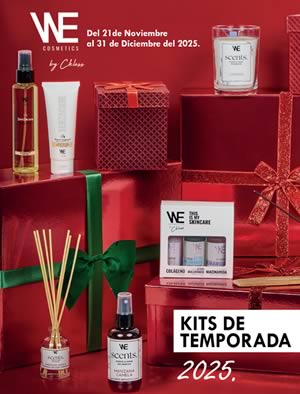 Catálogo CKLASS WE Cosmetics Kits de Temporada 2025
