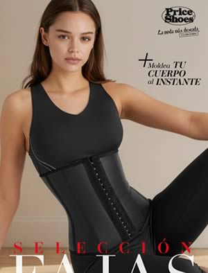 Folleto PRICE SHOES Fajas de Mujer 2025