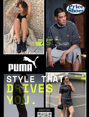 Catálogo PRICE SHOES Zapatillas Puma 2025