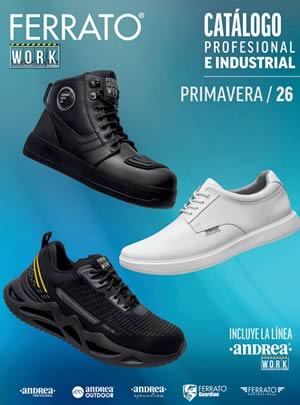 Cat&aacute;logo FERRATO Work Calzado Profesional e Industrial Primavera 2026