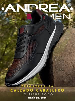 Cat&aacute;logo ANDREA MEN Calzado Primavera 2026