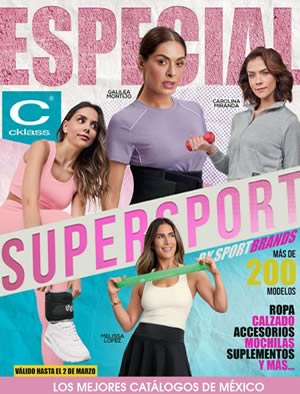 Cat&aacute;logo Cklass Especial Supersport Dama 2026