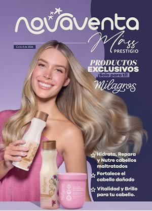 Cat&aacute;logo NOVAVENTA M&aacute;ss Prestigio Campa&ntilde;a 4 2026