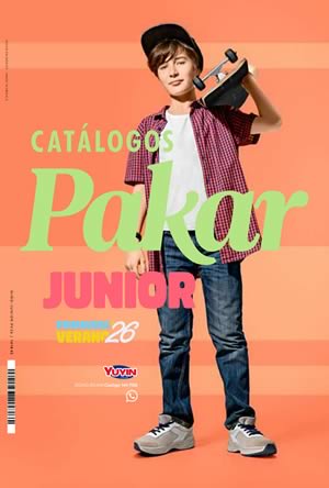 Cat&aacute;logo PAKAR Junior Primavera Verano 2026