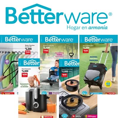Cat&aacute;logos BETTERWARE 2026 [M&Eacute;XICO] + PDF