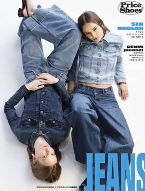 Cat&aacute;logo PRICE SHOES Jeans Primavera Verano 2026