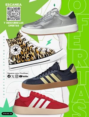 Cat&aacute;logo PRICE SHOES Ofertas Importados Spring 2026