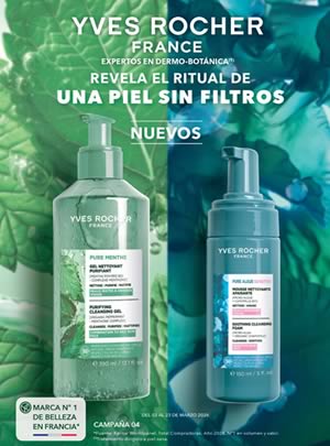 Cat&aacute;logo YVES ROCHER Campa&ntilde;a 4 2026