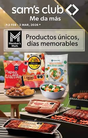 Cuponera SAM'S CLUB 2026 Vigente del 3 de Febrero al 2 de Marzo [M&Eacute;XICO]