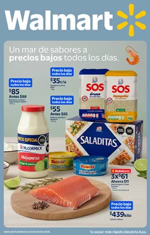 Cat&aacute;logo Walmart Cuaresma 2026 [M&Eacute;XICO]