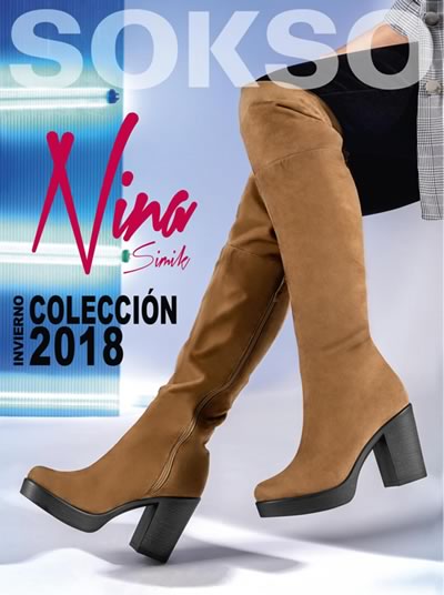 Catálogo de Zapatos Sokso Nina Simik Invierno 2018