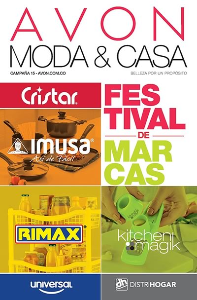 Catálogo AVON Colombia Moda & Casa Campaña 15 de 2018