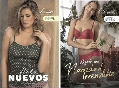 *NUEVO* Catálogos Leonisa 2018-2019 de España: Ropa Interior Femenina y Lencería