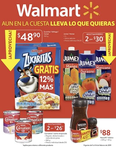 Walmart México :: Ofertas Vigentes Al 30 de Enero 2019