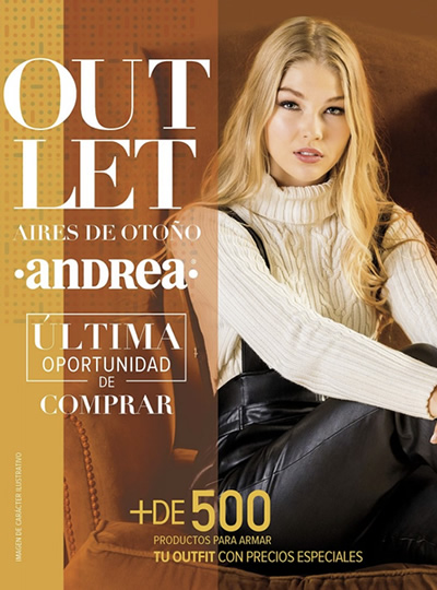 Catálogo Andrea OUTLET Octubre-Diciembre 2019