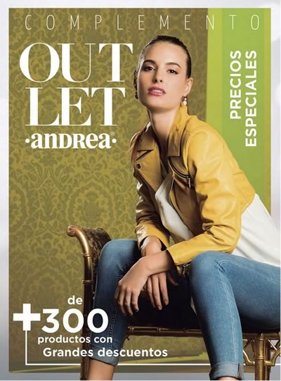 Catálogo Andrea Complemento Outlet Precios Especiales 2020