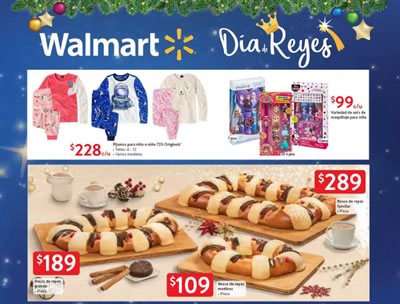 Oferta Rosca de Reyes 2020 en Walmart