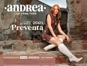 Catálogos Andrea OTOÑO INVIERNO 2021 - OFERTAS de Preventa