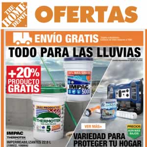Catálogo Home Depot 10 de Septiembre 2021 Ofertas México