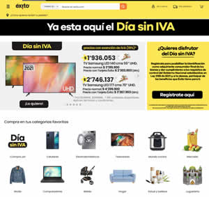Catálogo ÉXITO Día Sin IVA 19 de Noviembre 2021 Ofertas Colombia