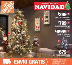 Catálogos Home Depot México Inspiración Navidad 2021