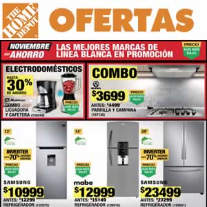 Catálogo Home Depot 22 de Noviembre 2021 Ofertas México