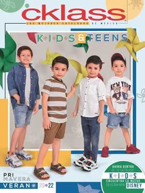 Catálogo CKLASS Kids Primavera Verano 2022 Niños
